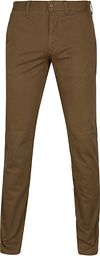 Suitable Spodnie Brązowy 80100-6382-0200 taupe print