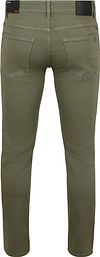 BOSS Delaware Jeans Oliven Grønn Product / Achterkant