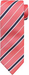 Krawatte Seide Rot Streifen Silk Tie 710017 kaufen | Suitable