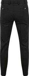 Meyer Pantalon Roma Mix Laine Noir Product / Achterkant