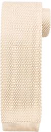 Køb Suitable Strikket Slips Beige TK-05 TK-05-031 | Suitable