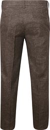 Profuomo Chino Flannel Brown Product / Achterkant