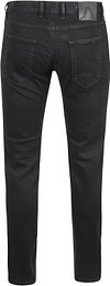 Alberto Denim Slim DS Double Flex Noir Product / Achterkant
