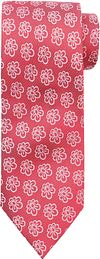 Cravate en soie rouge à motif floral 81-810017 Das commander en ligne | Suitable