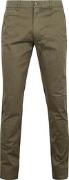 Suitable Chino Plato Vert Olive PA-CHINO-TWCO-23.04 Olive commander en ligne | Suitable