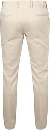 Suitable Das Pantalon Houndstooth Sand Product / Achterkant