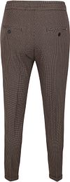 Cast Iron Chino Tartan Brun Product / Achterkant