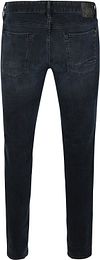 Cast Iron Riser Slim Jeans Vintage Washed Denim Black Product / Achterkant