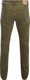 Pantaloni in velluto a coste Steppin' Out Johnson Verde Product / Achterkant