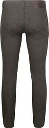 Pantaloni Pierre Cardin Lyon Tapered con stampa marroni Product / Achterkant