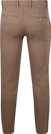 Chino Suitable Philo Flex color taupe Product / Achterkant