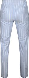 Steppin' Out Pantaloni loungewear a righe azzurro chiaro Product / Achterkant