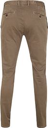 Alberto Rob Stretch Chino Beige Product / Achterkant