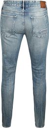 Cast Iron Riser Jeans Slim Blå Product / Achterkant