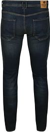 Petrol Seaham Jeans Donkerblauw Vintage Product / Achterkant