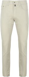 Pierre Cardin Broek Lyon Tapered Ecru C3 34540.4023-1030 kopen | Suitable