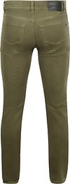 Spodnie Pierre Cardin Lyon Corduroy w kolorze oliwkowym Product / Achterkant