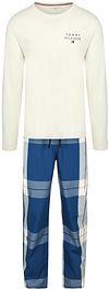Tommy Hilfiger Pyjama Set Weiß Blau UM0UM03331-0S3 kaufen | Suitable