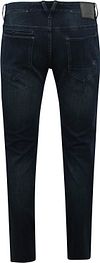 Vanguard V850 Rider Jeans Donkerblauw BNU Product / Achterkant