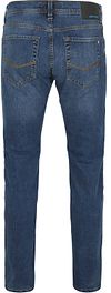 Jeansy Pierre Cardin Lyon Tapered Future Flex niebieskie stonewash Product / Achterkant