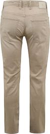 Alberto Pipe Bukse Denim Brun Beige Product / Achterkant