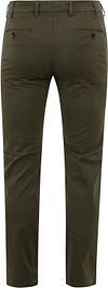 Meyer chino Bonn w ciemnej zieleni Product / Achterkant
