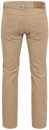 Pierre Cardin Bukser Lyon Tapered Fløjl Beige Product / Achterkant