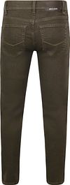 Pierre Cardin Pantalon Lyon Tapered Raw Marron Product / Achterkant