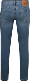 Jeansy Levi's 511 slim fit w kolorze niebieskim Product / Achterkant