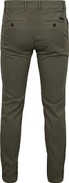 Pierre Cardin chinos Castres oliwkowozielone Product / Achterkant