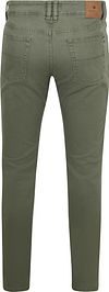 Steppin' Out Broek 5-pocket Johnson Dark Sage Product / Achterkant