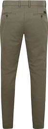 Steppin' Out Chino Newbury Light Twill Olijfgroen Product / Achterkant