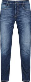 MAC Spodnie Niebieski 1973L WORKOUT DENIMFLEXX