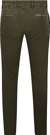 Steppin' Out Chino Northport mørk oliven Product / Achterkant