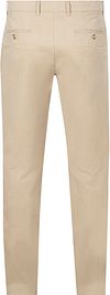 Suitable Peano Chino Twill Beige Product / Achterkant