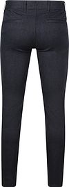 BOSS Chinobuks Slim Navy Melange Product / Achterkant