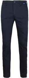 MAC Spodnie Niebieski 0762L Cotton Nylon Stretc
