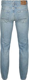 Vaqueros PME Legend Commander 3.0 en azul CAW Product / Achterkant