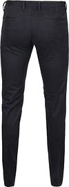 Suitable Chino Sartre Donkerblauw Product / Achterkant