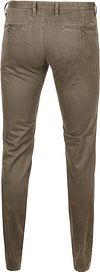 Passende Chino Sartre Taupe Product / Achterkant