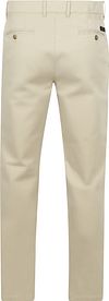 Steppin' Out Chino Newbury Light Twill Beige Product / Achterkant