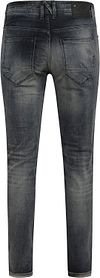 No Excess Jeans 711 Grå Denim Product / Achterkant