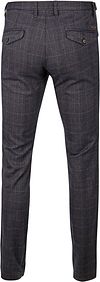 Passande Chino Locke Rutig Brun Product / Achterkant