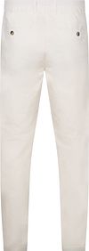 Chinosy Steppin' Out Portsmouth Poplin w kolorze ecru Product / Achterkant