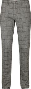 Køb Suitable Chino Locke ternet Grå Q6057-1000 Grey | Suitable