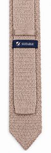 Suitable Slips Knitted Uld Beige