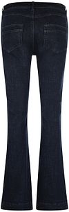 Steppin' Out Women's Flared Dark Blue Denim Jeans Product / Achterkant