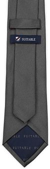 Suitable Silk Tie Anthracite