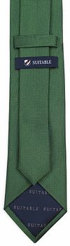 Suitable Corbata De Seda Juniper Green Product / Achterkant