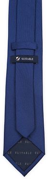 Suitable Seide Krawatte Royal Blau Product / Achterkant